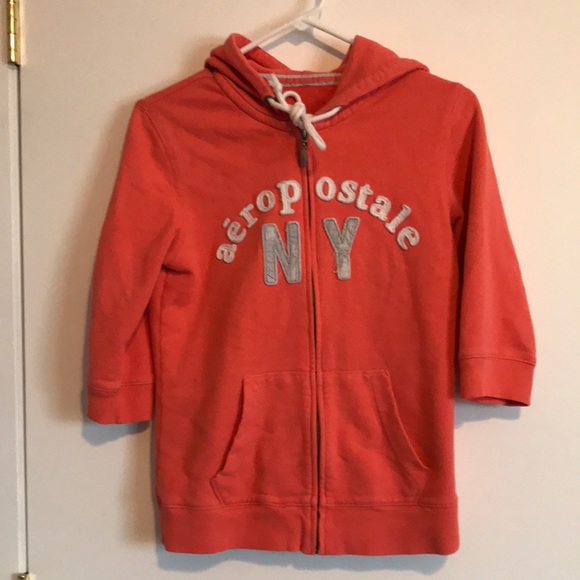AEROPOSTALE Short Sleeved Women’s Hoodie - Picture 1 of 7